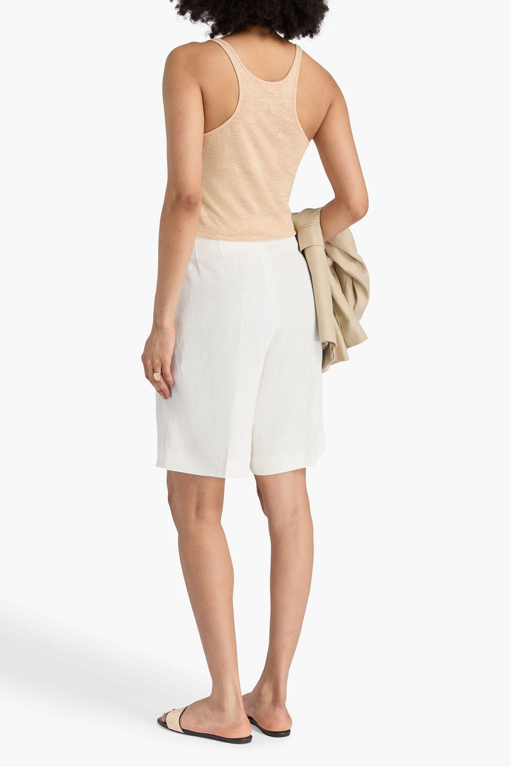 TOTEME Linen-jersey tank