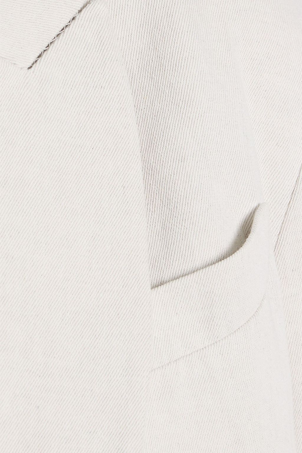 BRUNELLO CUCINELLI Cotton and linen-blend twill blazer