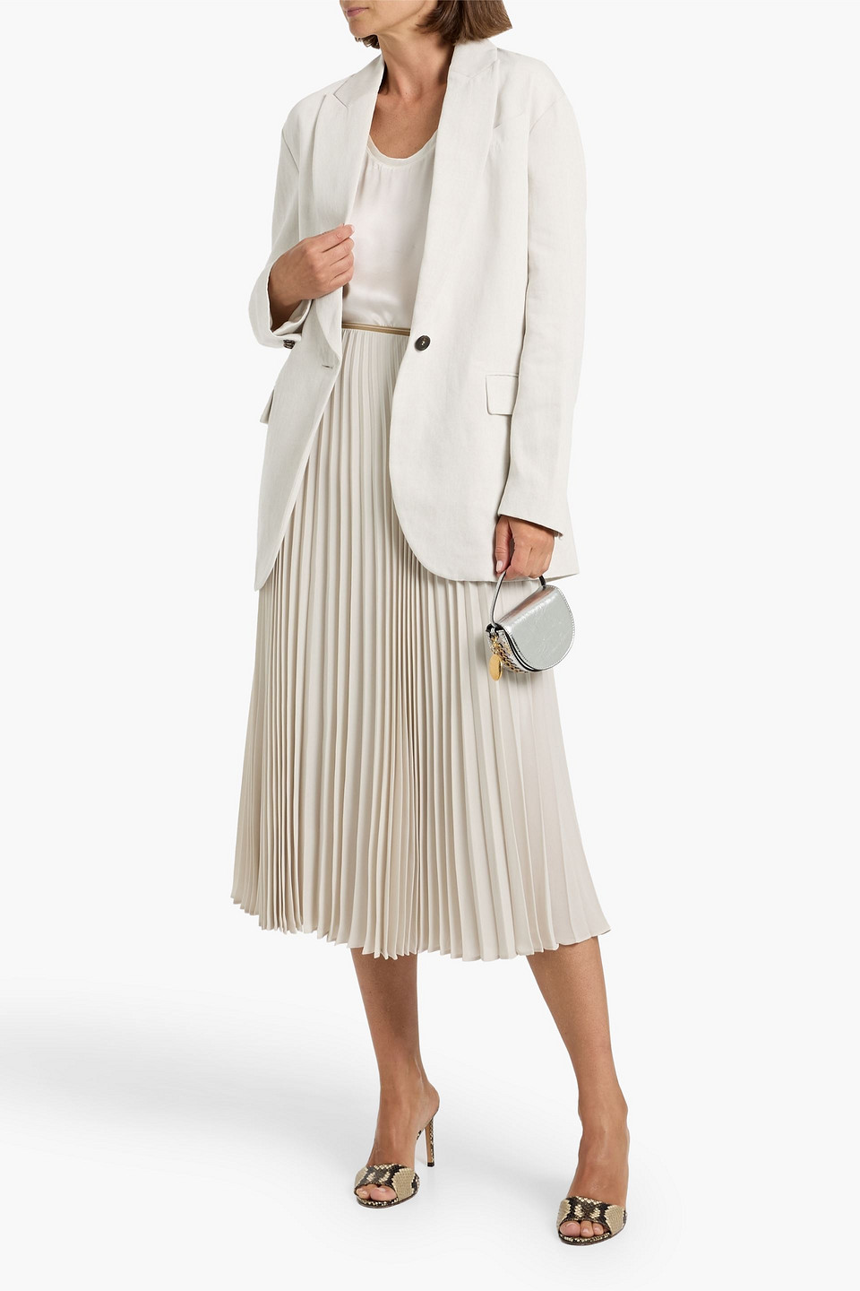 Brunello Cucinelli Cotton And Linen-blend Twill Blazer