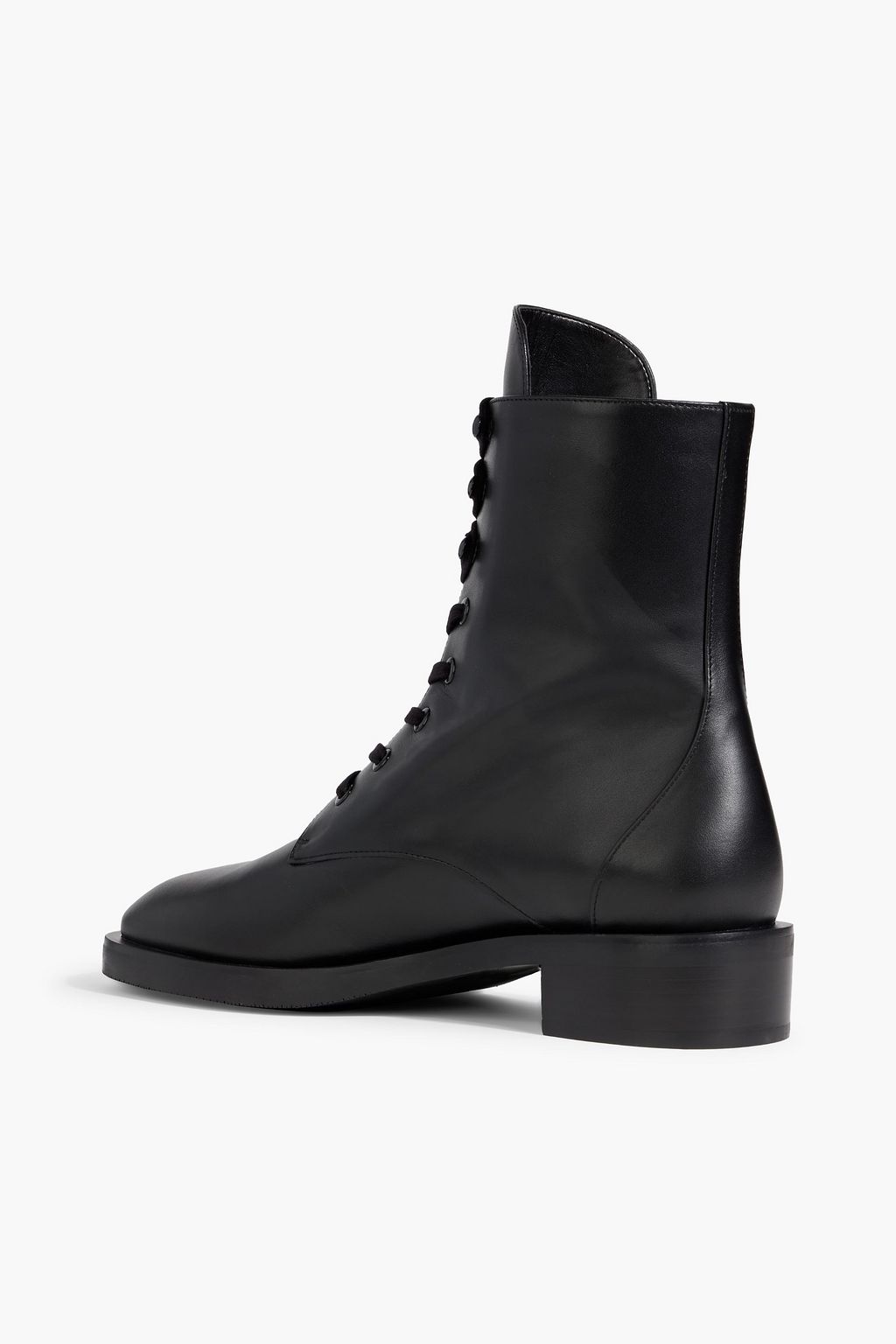 STUART WEITZMAN Sondra leather combat boots