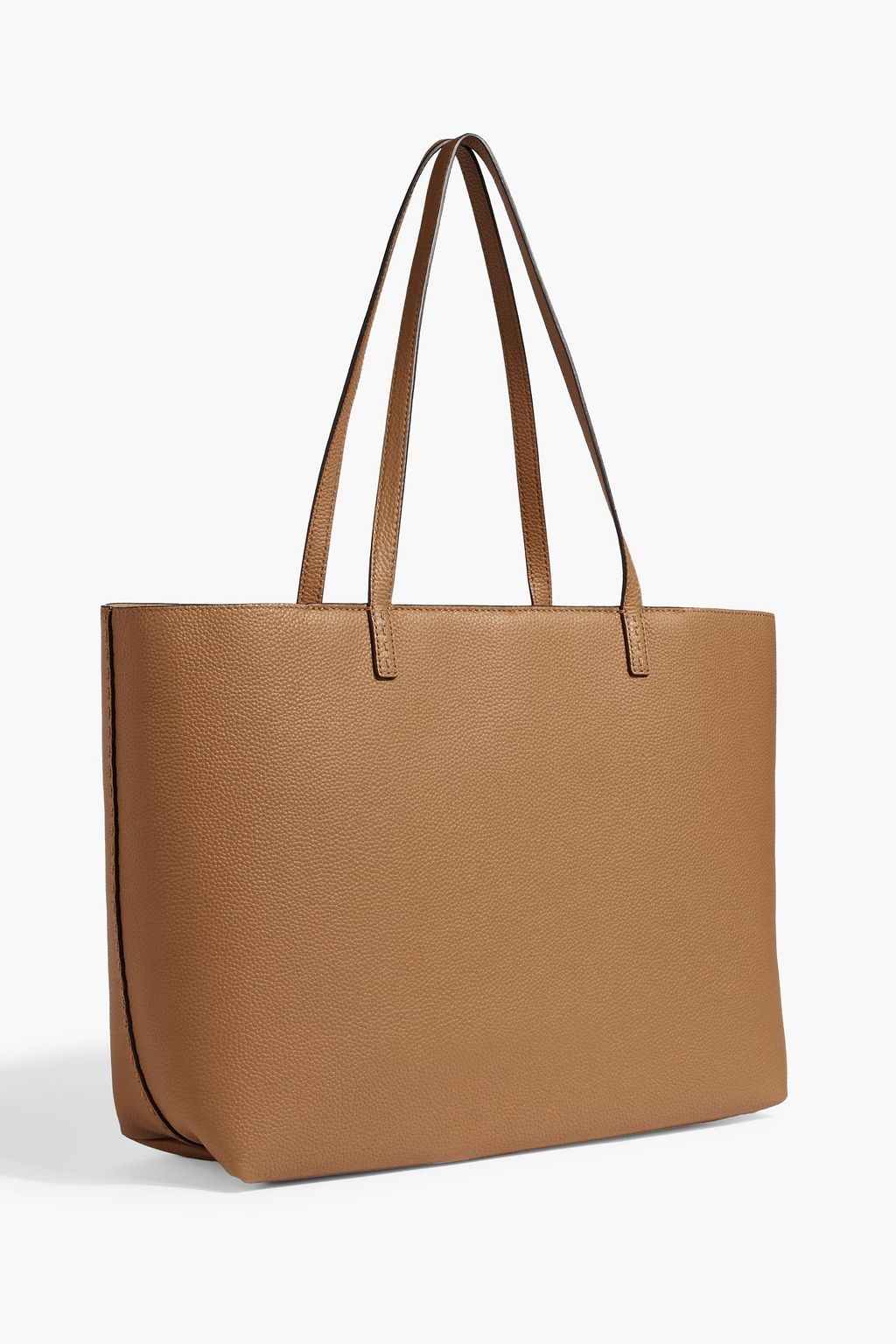 TORY BURCH McGraw pebbled-leather tote