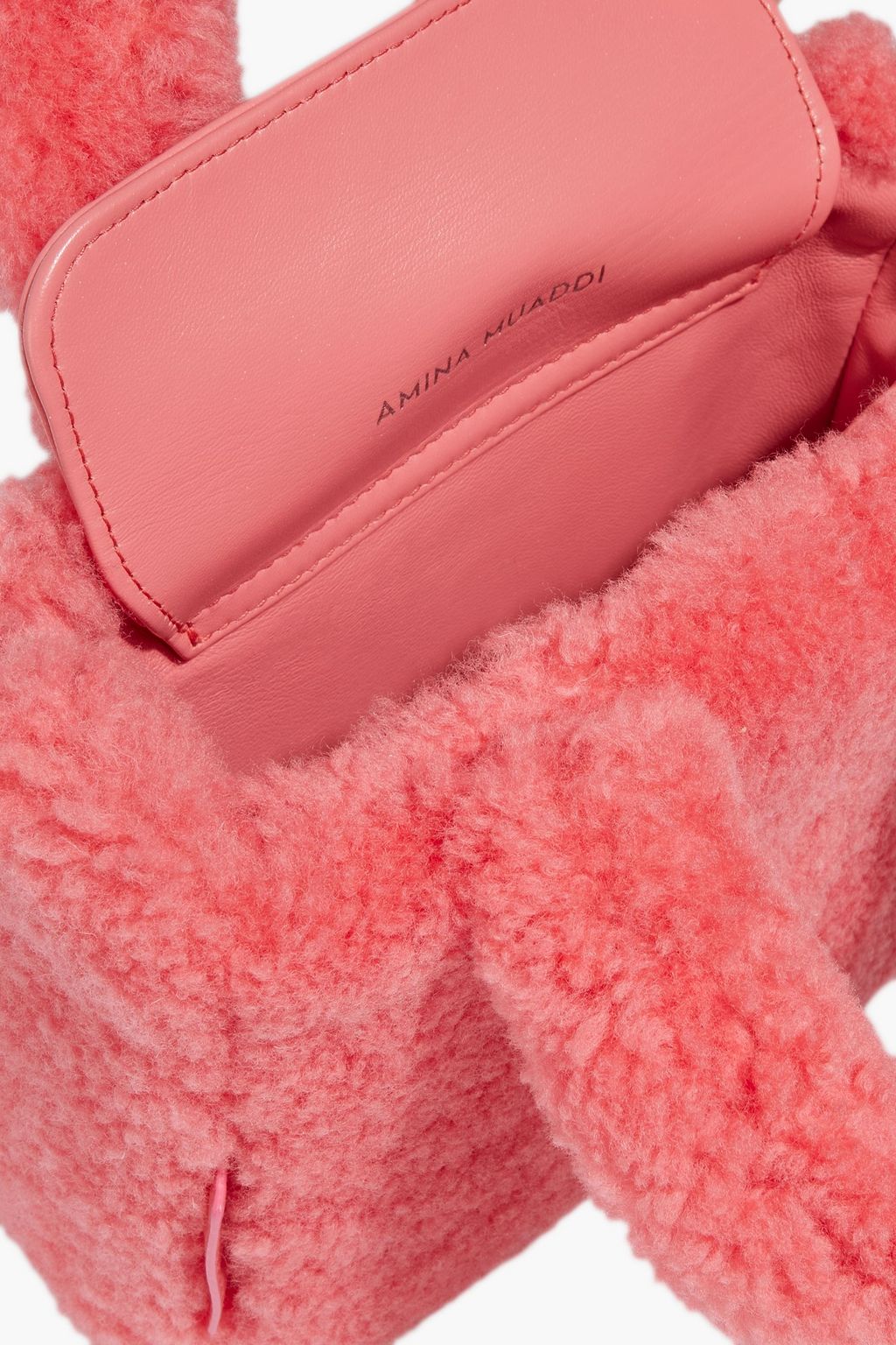 AMINA MUADDI Amini Giuly shearling tote