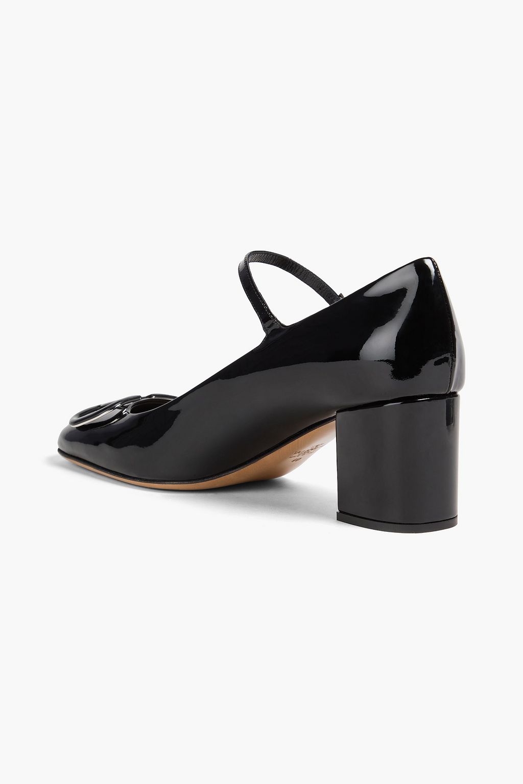 VALENTINO GARAVANI VLOGO patent-leather Mary Jane pumps