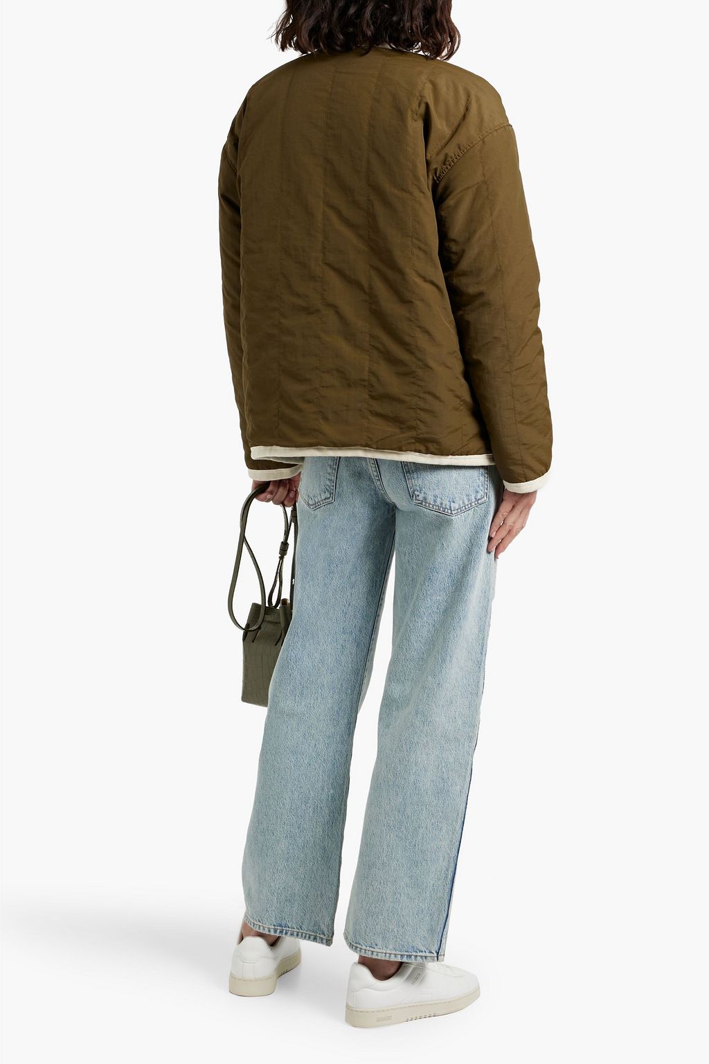 ALEX MILL Polar Bear reversible shell jacket