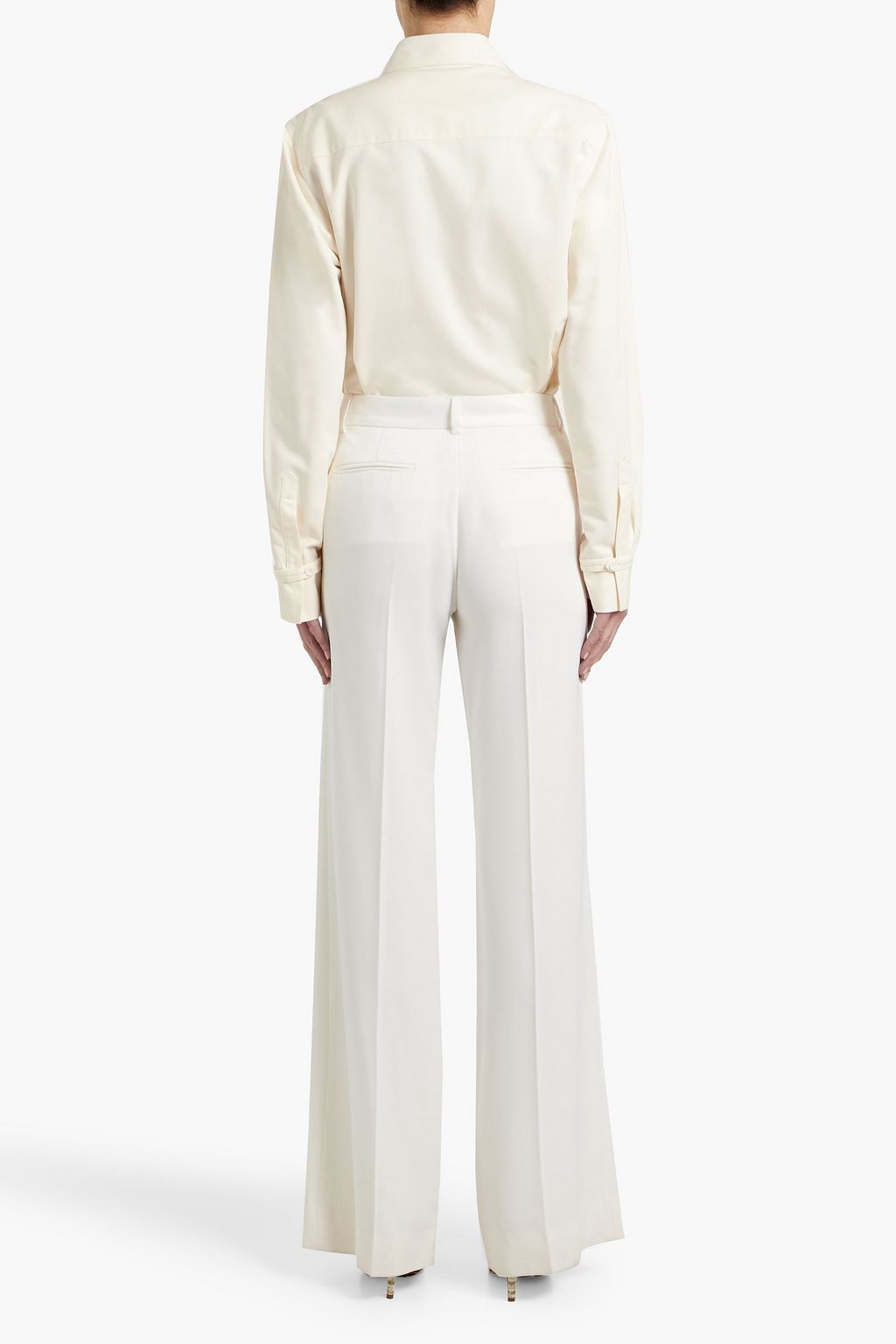 GABRIELA HEARST Cruz silk-twill shirt