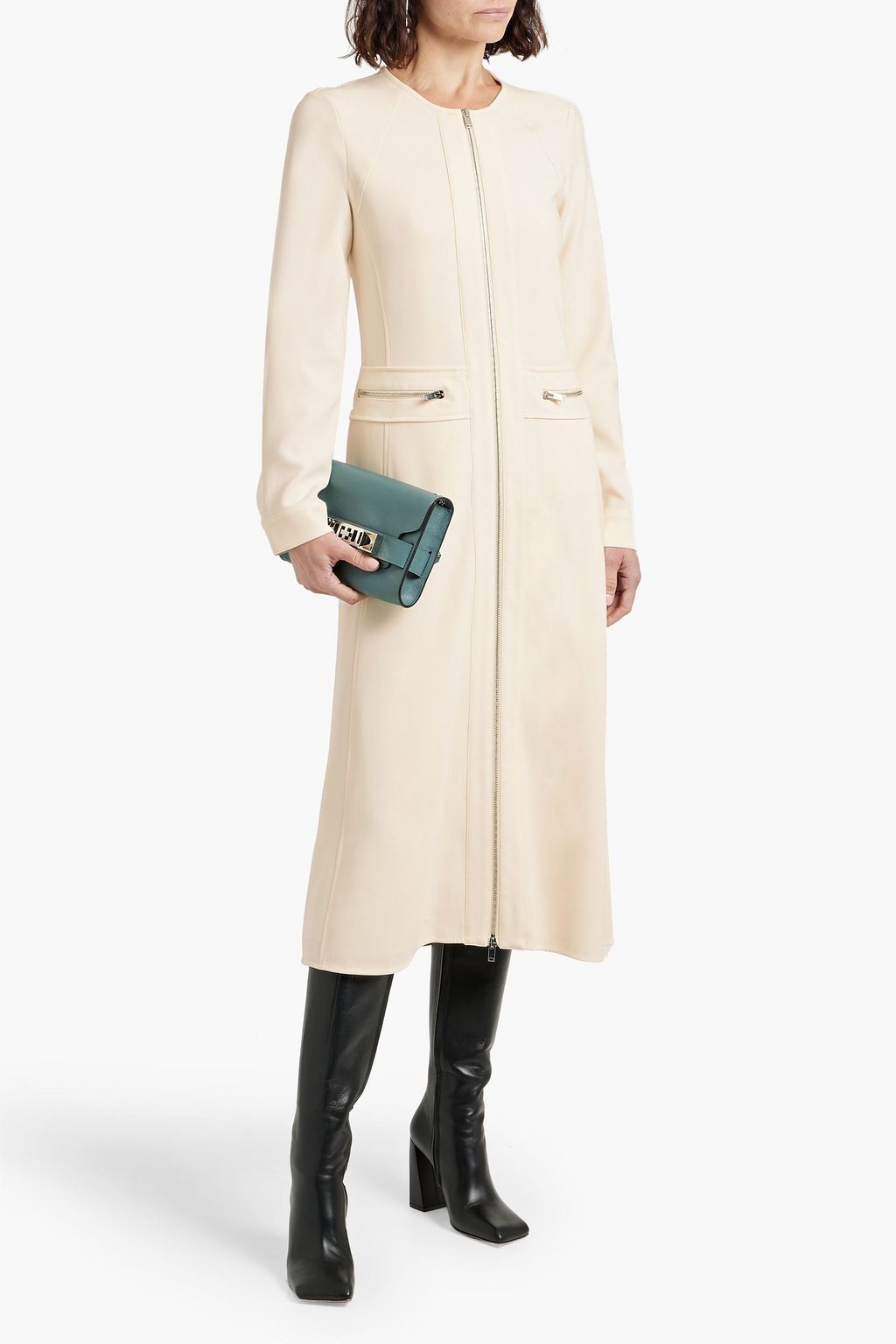 PROENZA SCHOULER Joanne crepe midi dress