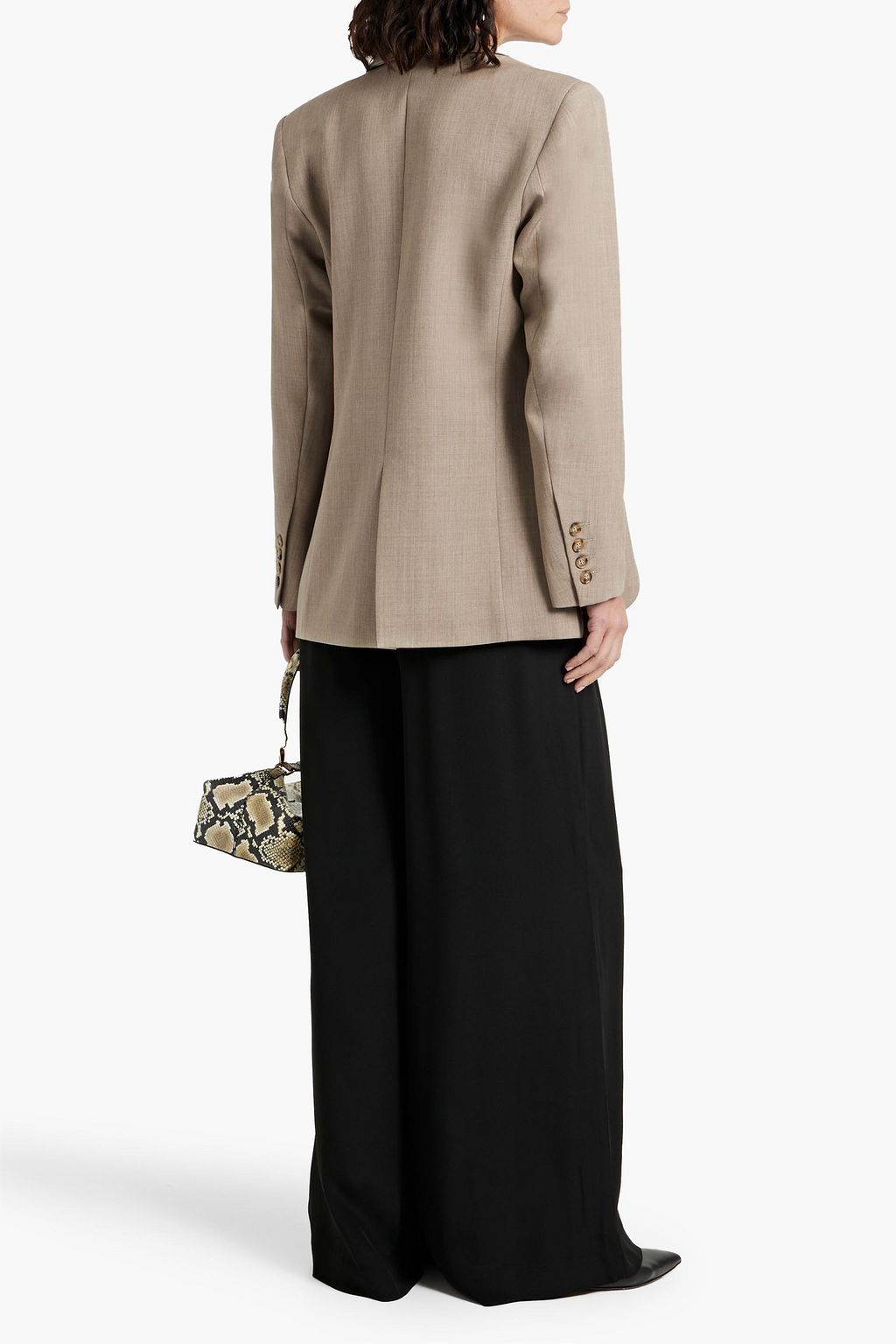 BEARE PARK Wool-twill blazer