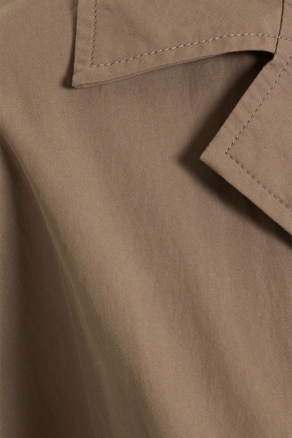 OFFICINE GÉNÉRALE Agatha cotton-poplin midi dress