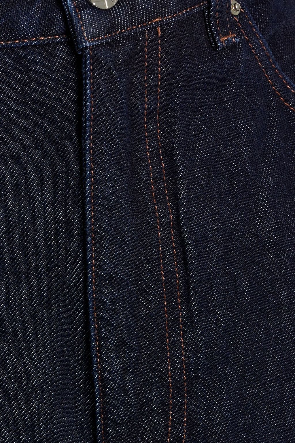 TOTEME High-rise barrel-leg jeans