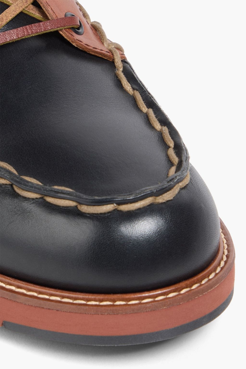 TOD'S Two-tone leather brogues