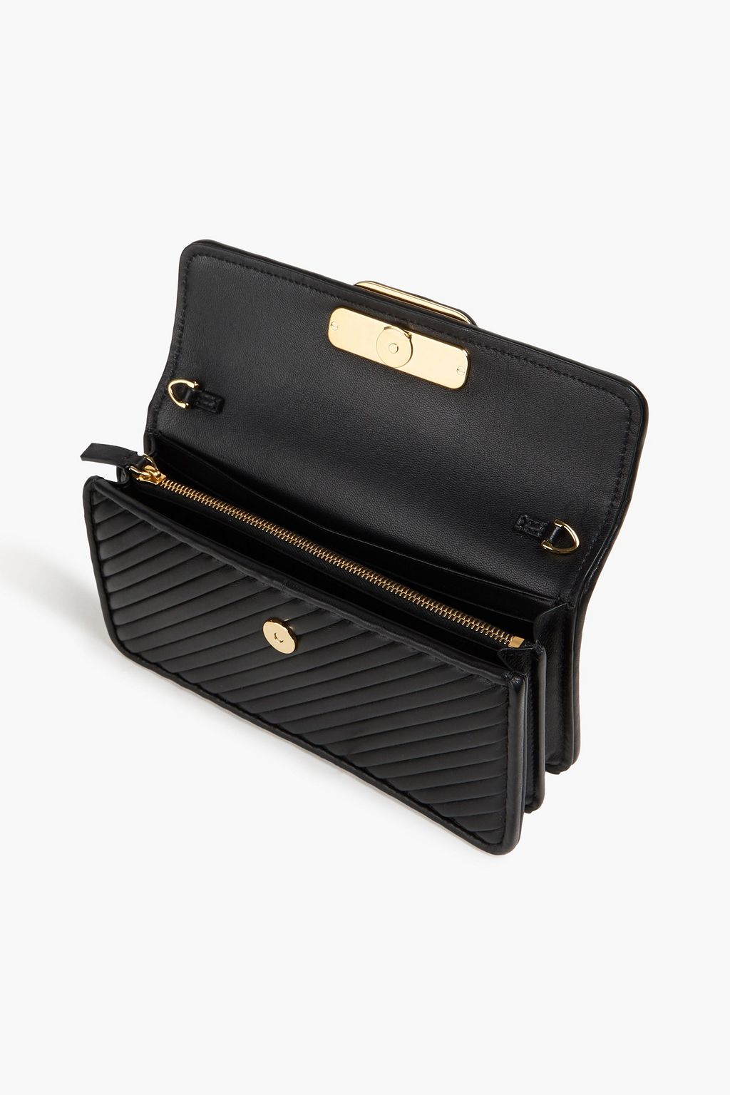 VALENTINO GARAVANI VLOGO quilted leather wallet