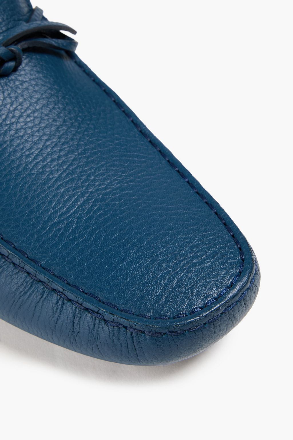 TOD'S Heaven Laccetto pebbled-leather driving shoes