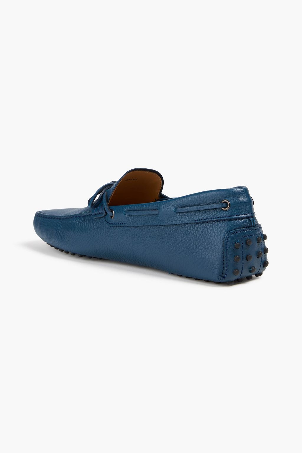 TOD'S Heaven Laccetto pebbled-leather driving shoes