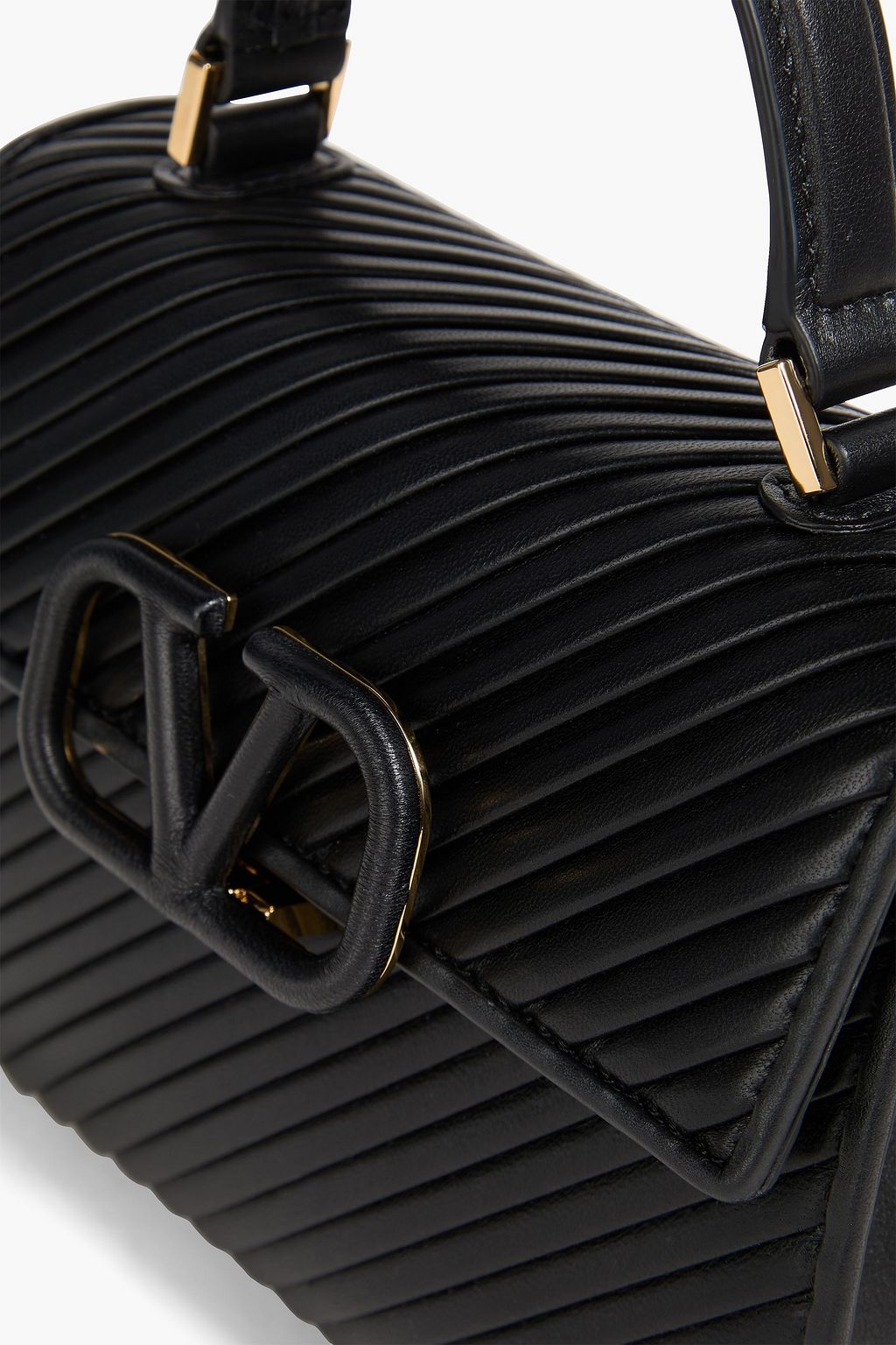 VALENTINO GARAVANI VLOGO quilted leather tote