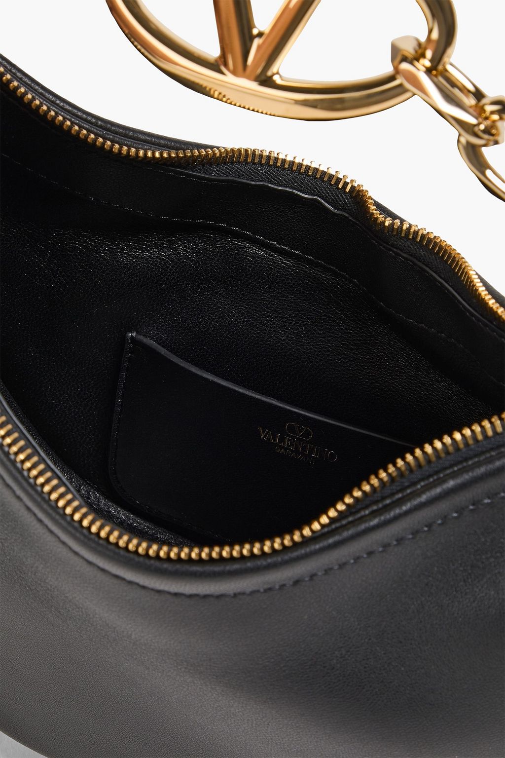 VALENTINO GARAVANI VLOGO Chain leather shoulder bag