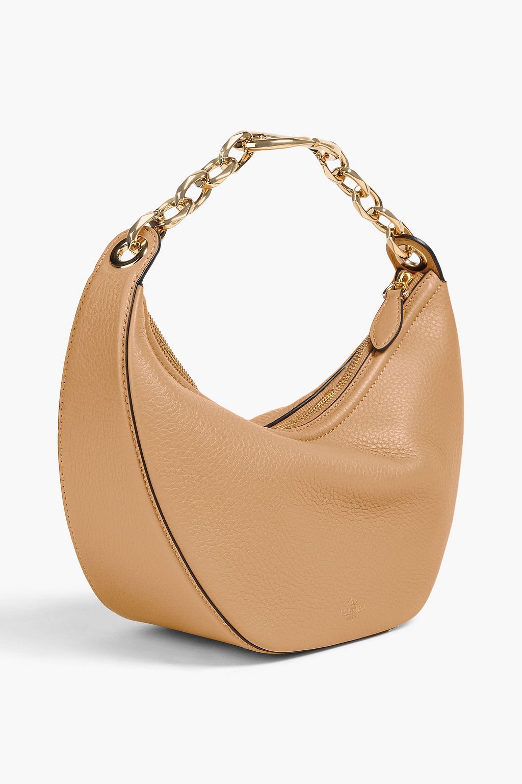 VALENTINO GARAVANI VLOGO Chain leather shoulder bag