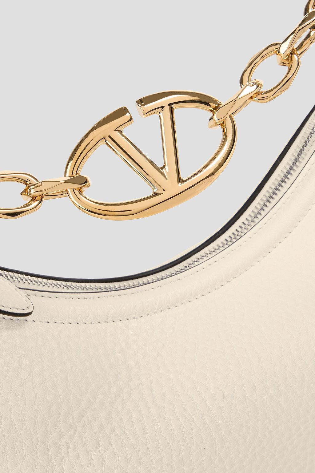 VALENTINO GARAVANI VLOGO Chain leather shoulder bag