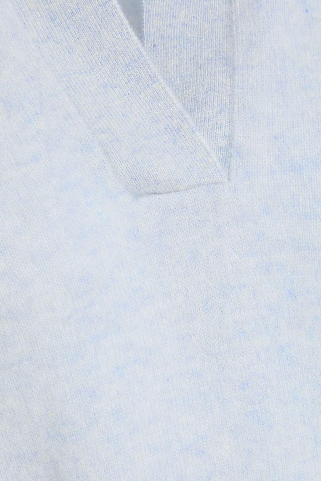 NAADAM Mélange cashmere polo sweater