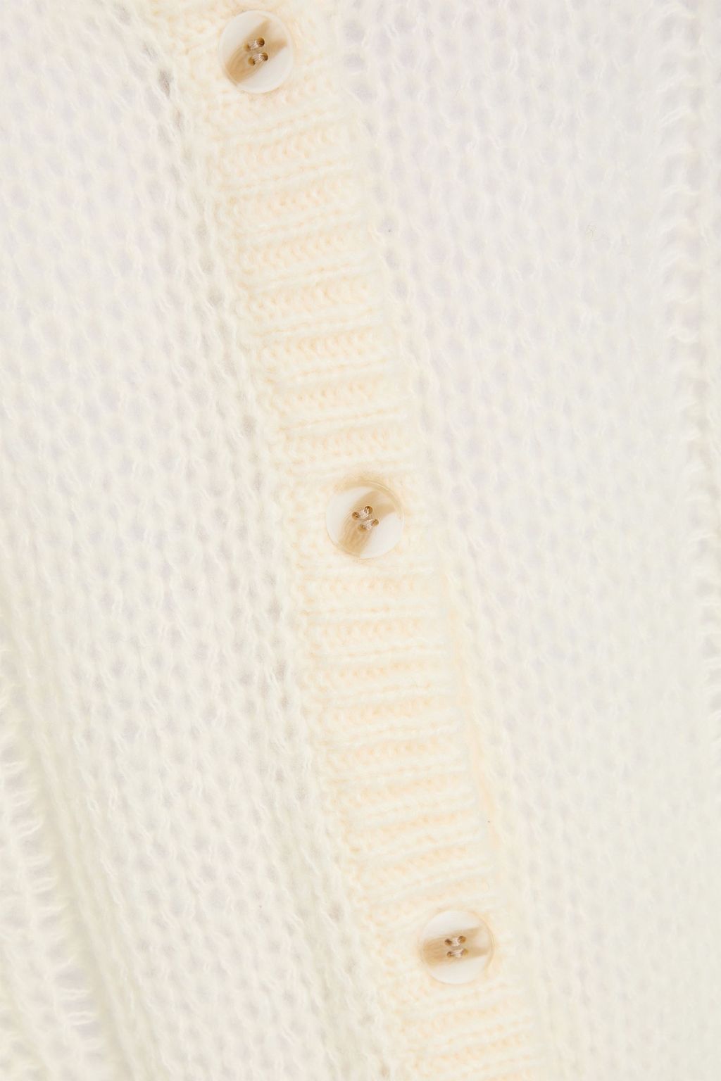 NAADAM Cable-knit merino wool and cashmere-blend cardigan