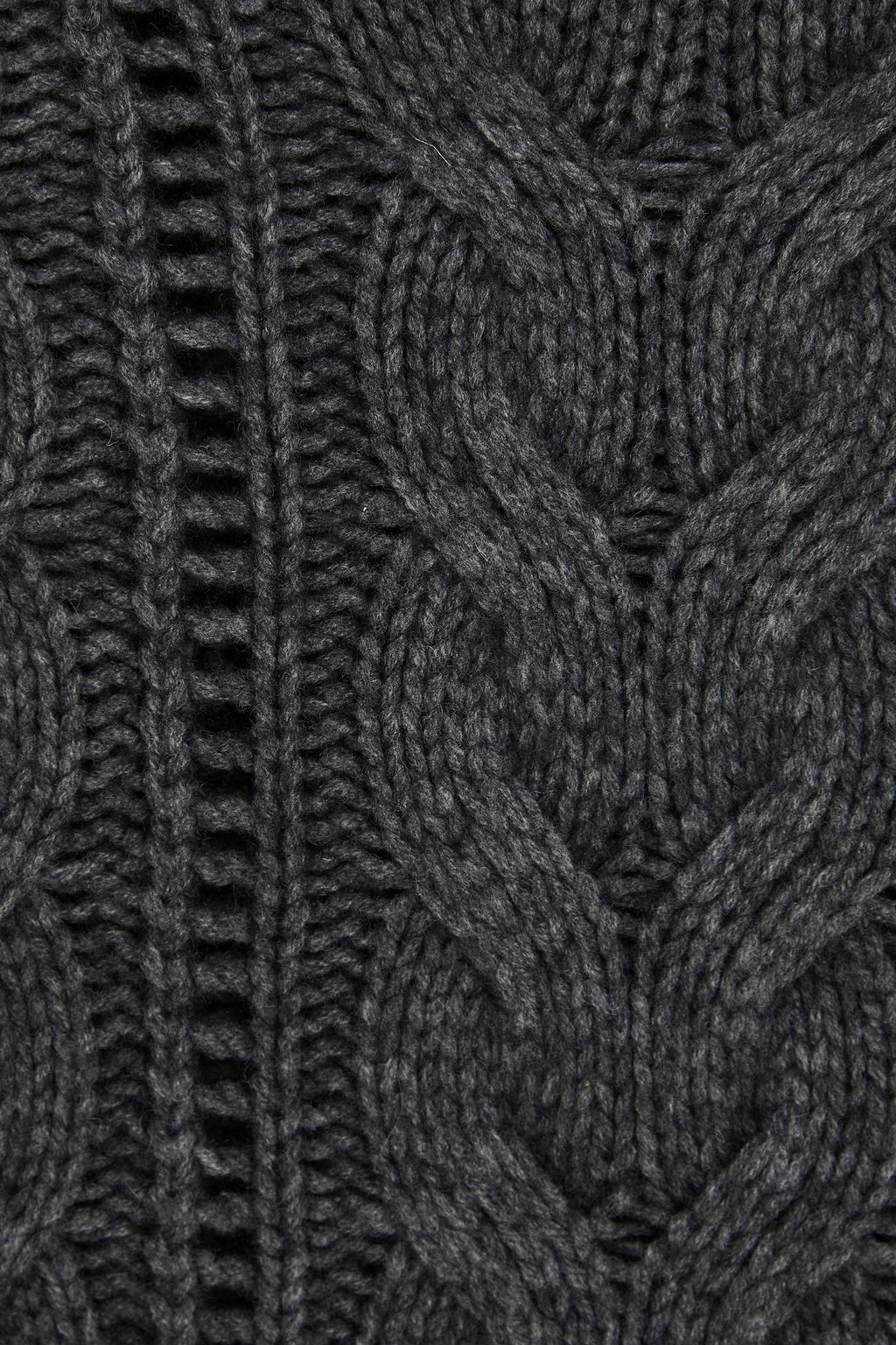 NAADAM Cable-knit wool and cashmere-blend turtleneck sweater