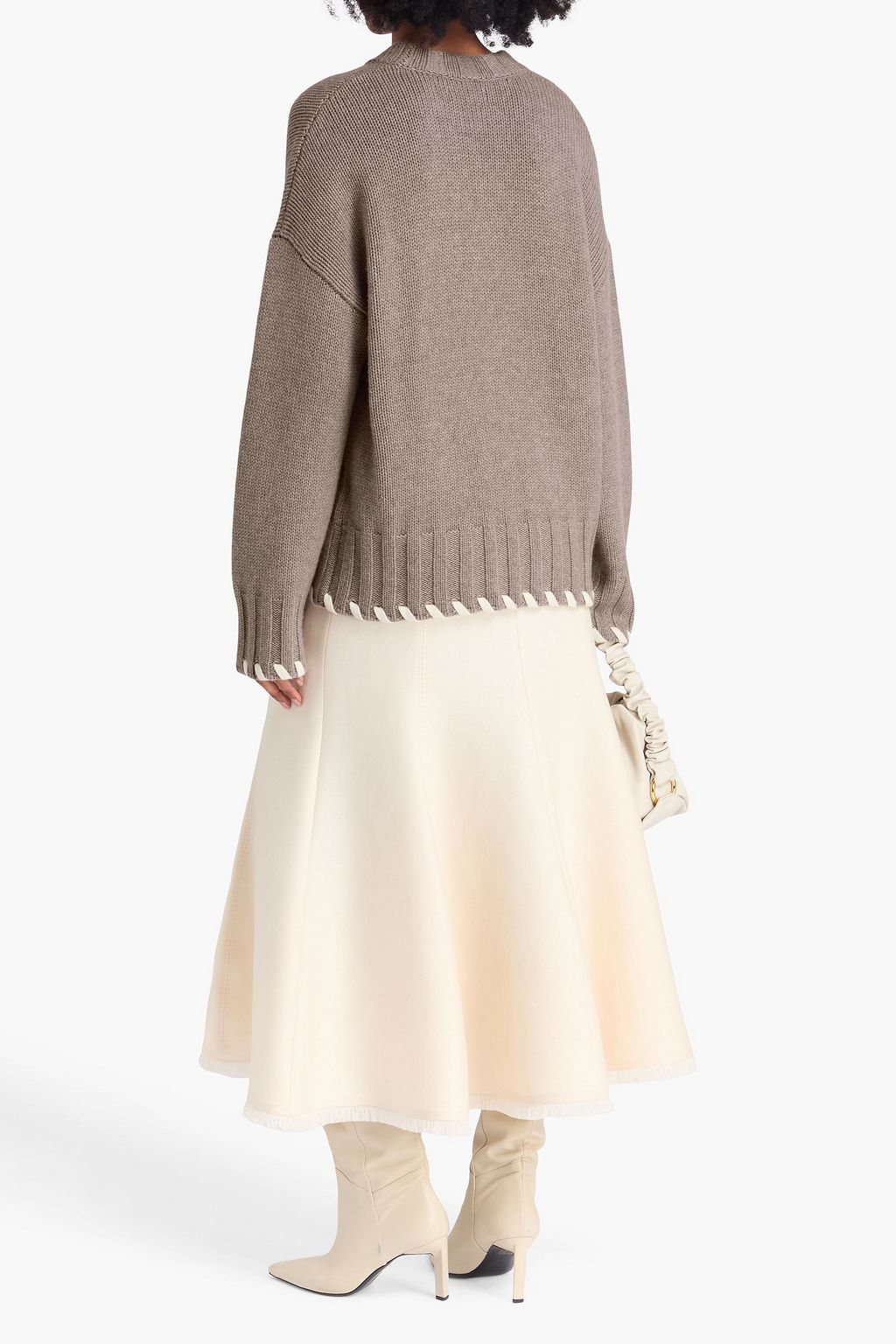 NAADAM Wool and cashmere-blend sweater