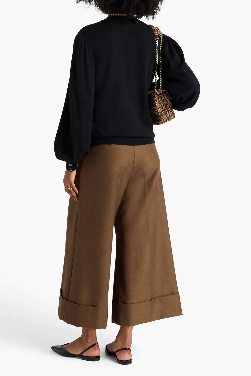GUCCI Cardigan aus einer Woll-Seidenmischung