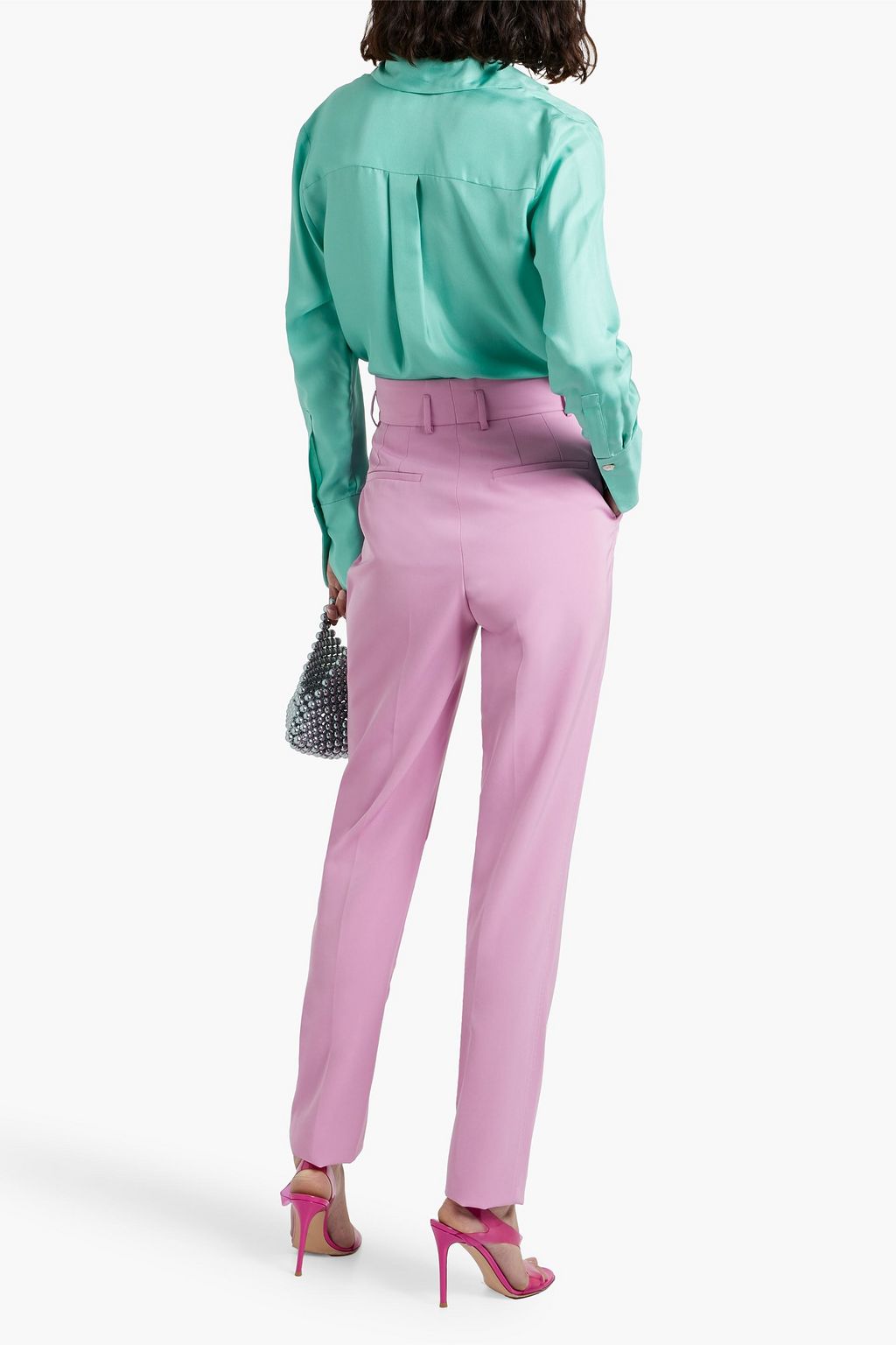 DOLCE&GABBANA Twill tapered pants