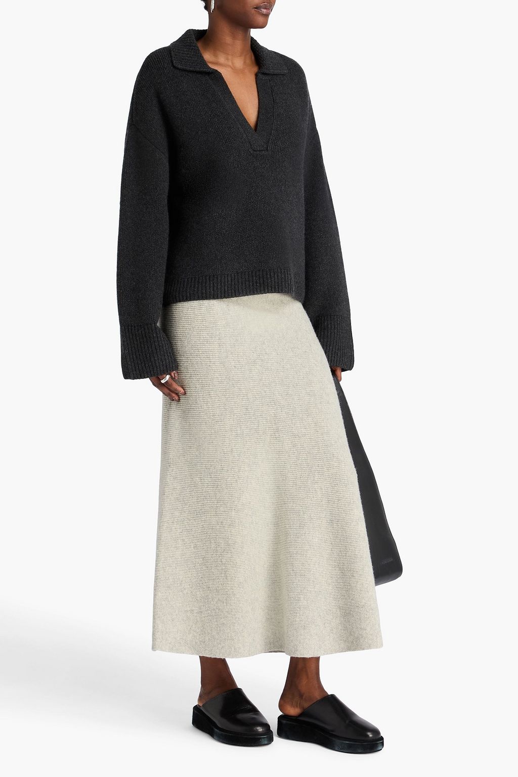 NAADAM Cashmere polo sweater