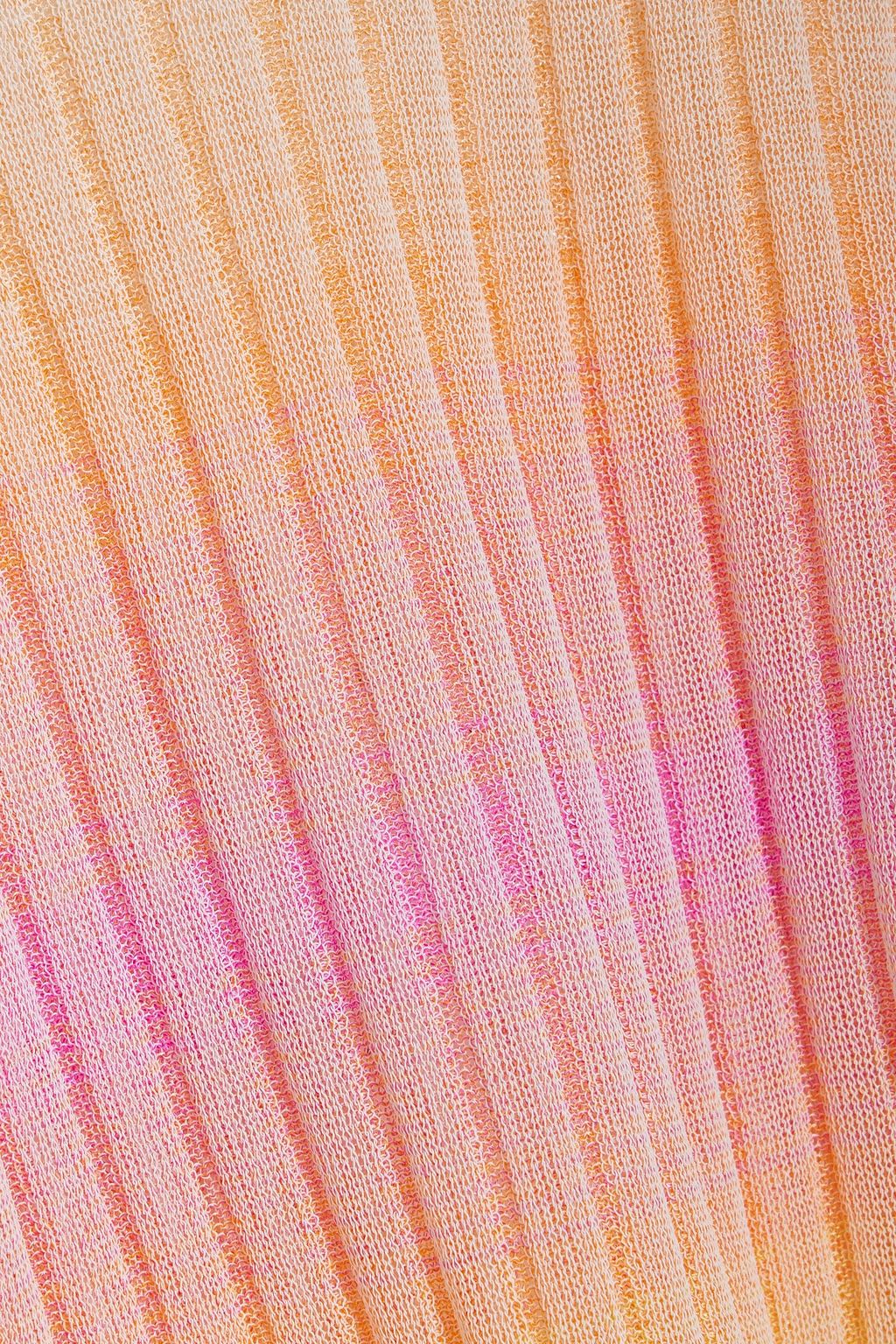 MISSONI Dégradé ribbed-knit sweater