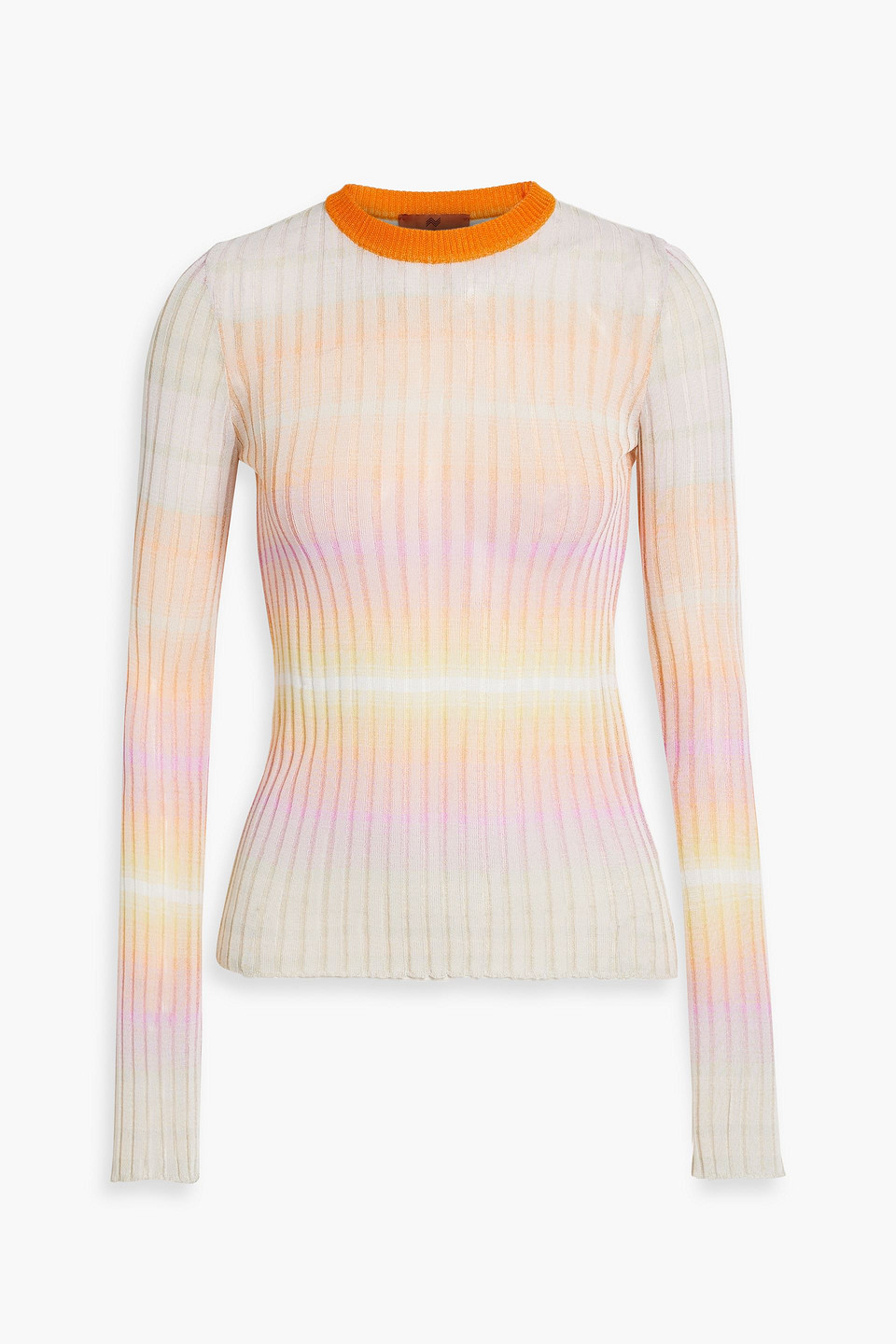Missoni Dégradé Ribbed-knit Sweater