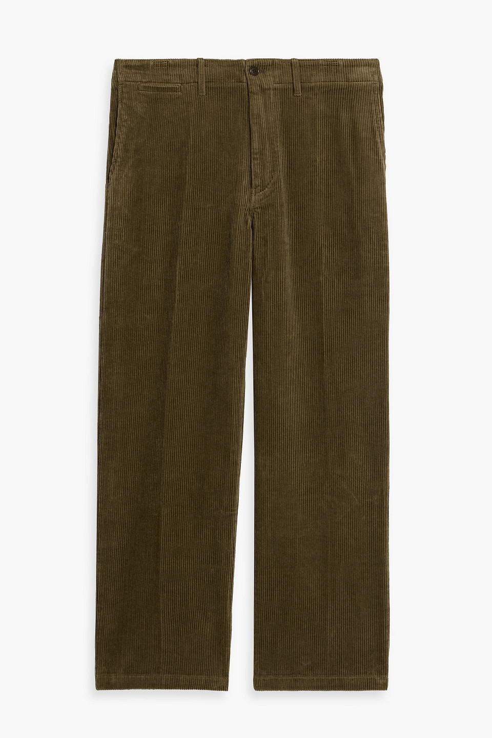 Alex Mill Cotton-corduroy Pants In Green