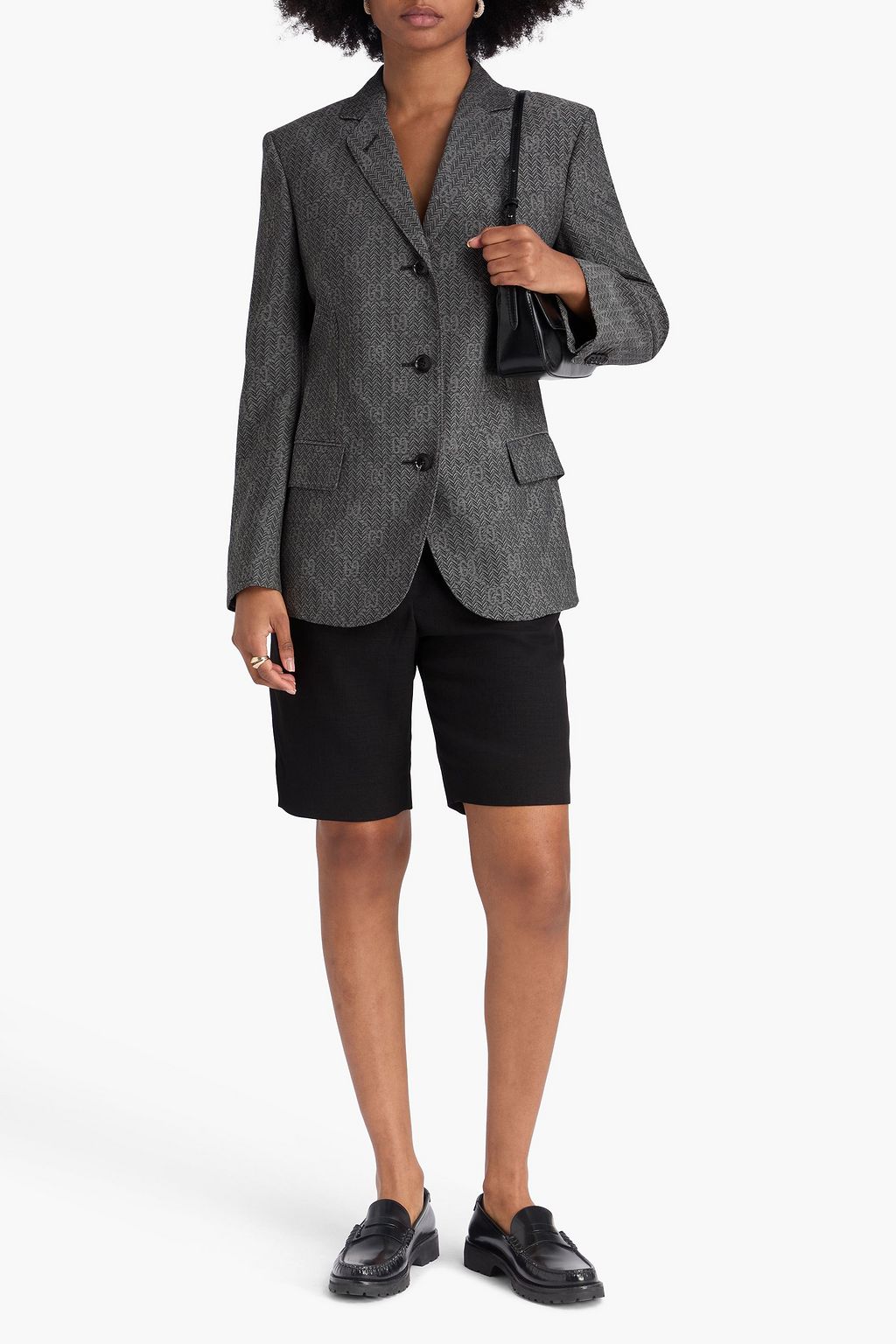 GUCCI Wool-jacquard blazer