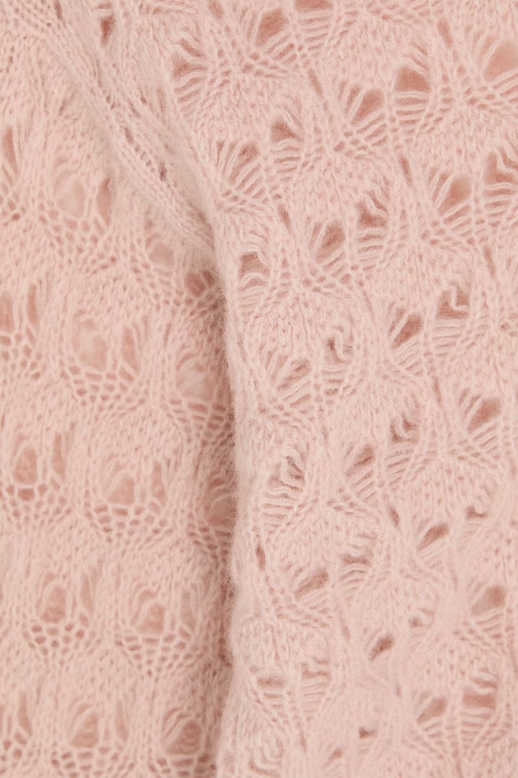 NAADAM Pointelle-knit cashmere sweater