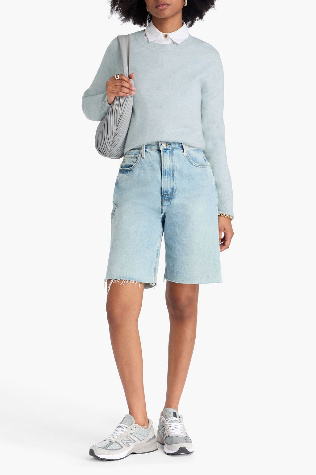 NAADAM Mélange cashmere sweater