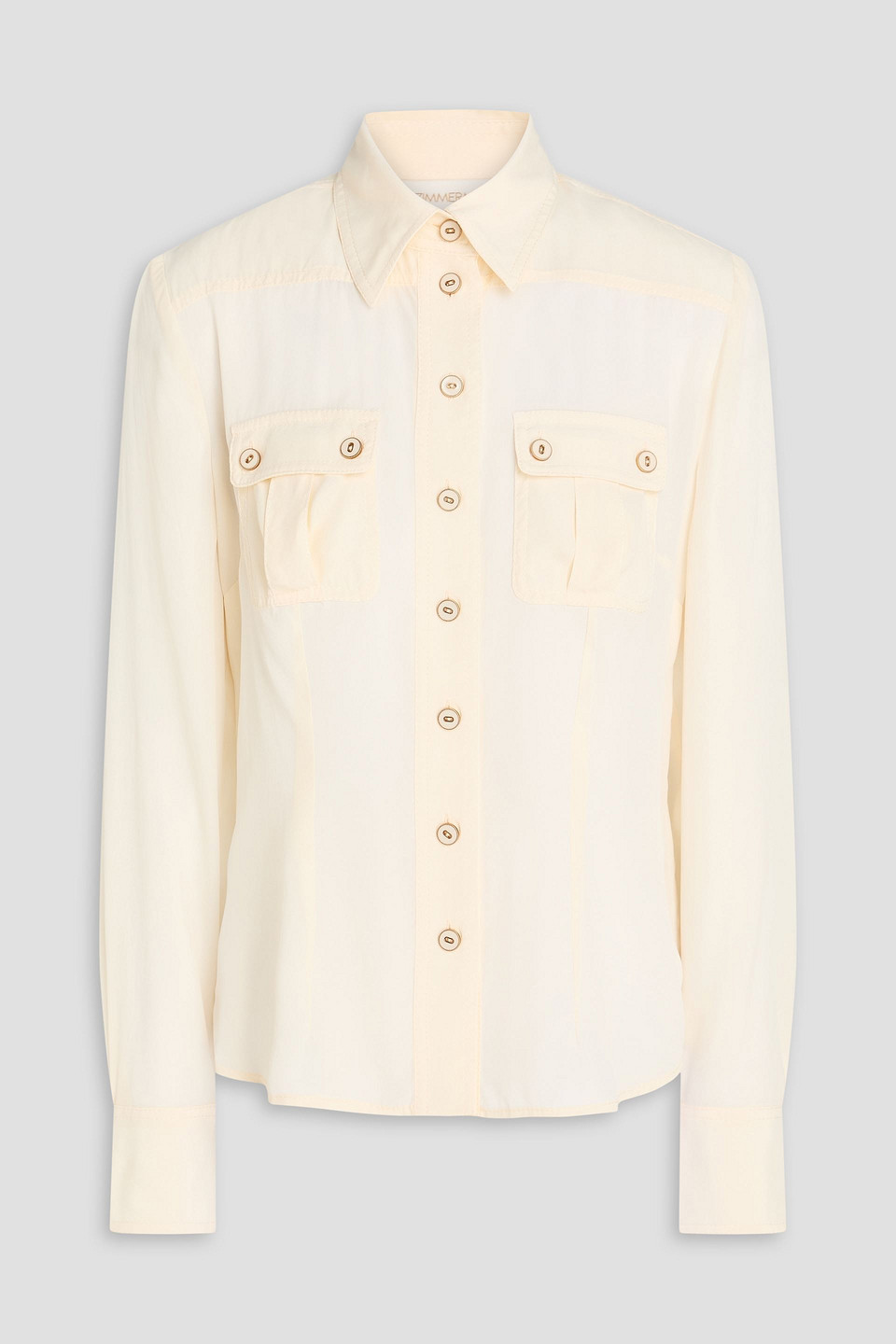 Zimmermann Crepe De Chine Shirt