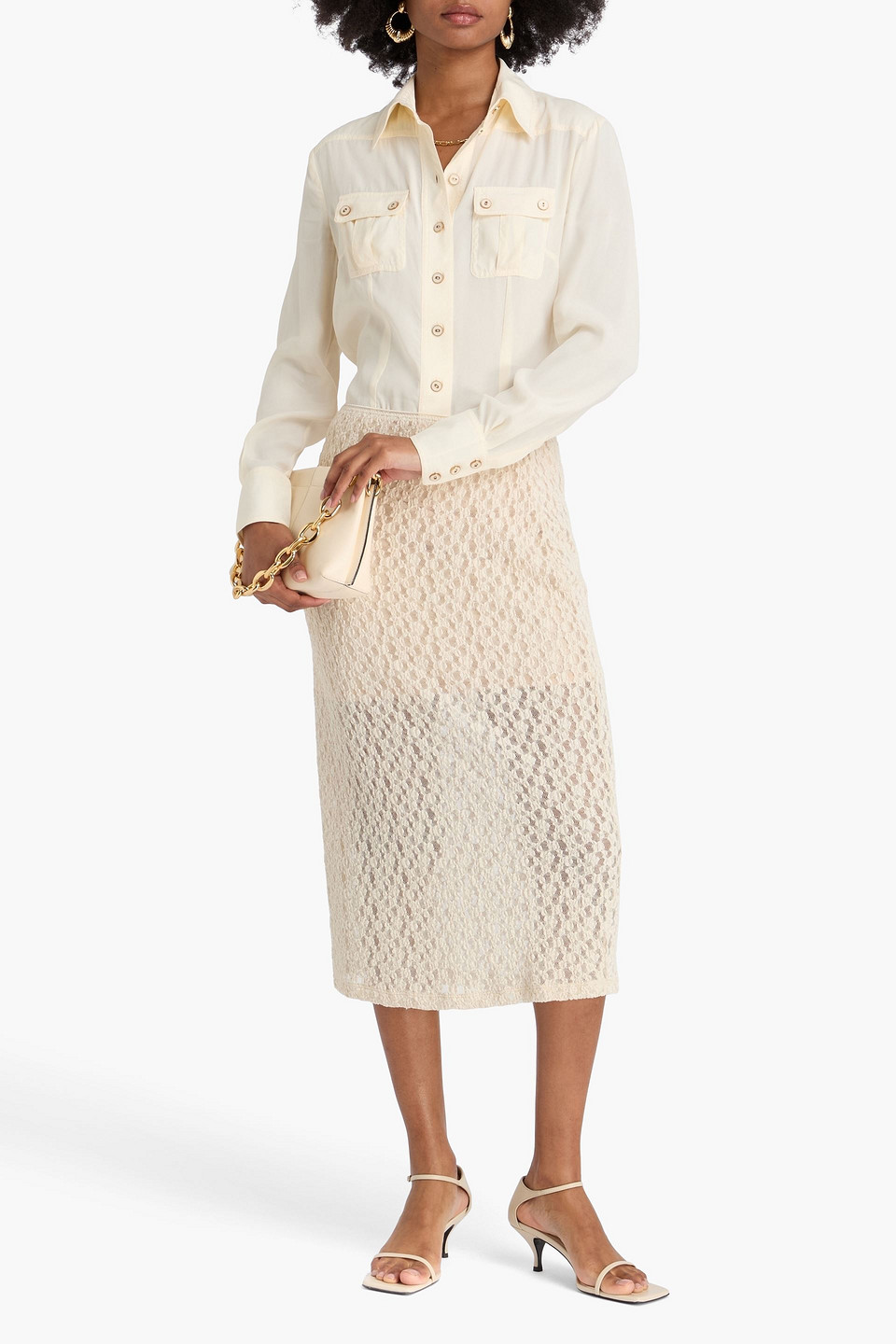 Zimmermann Crepe De Chine Shirt