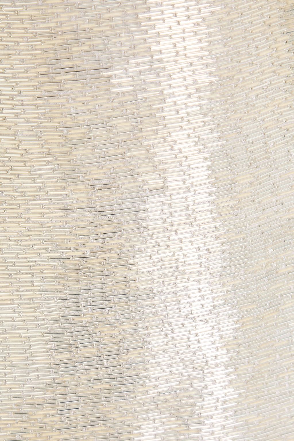 STAUD Le Sable bead-embellished stretch-mesh mini dress