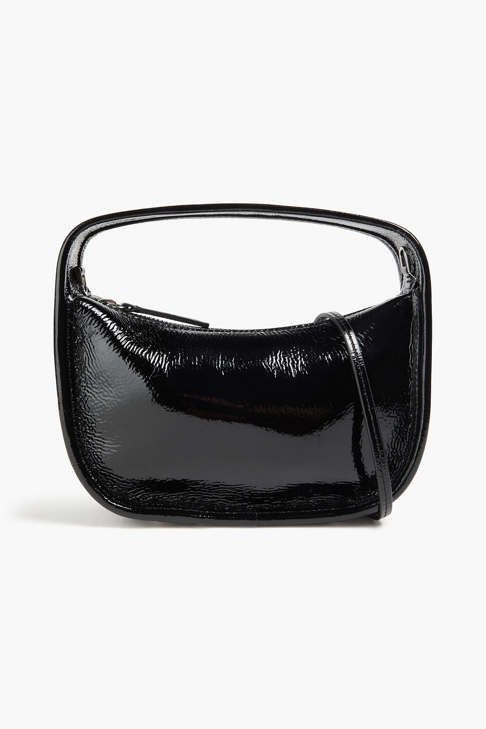 Staud Venice Patent-leather Tote