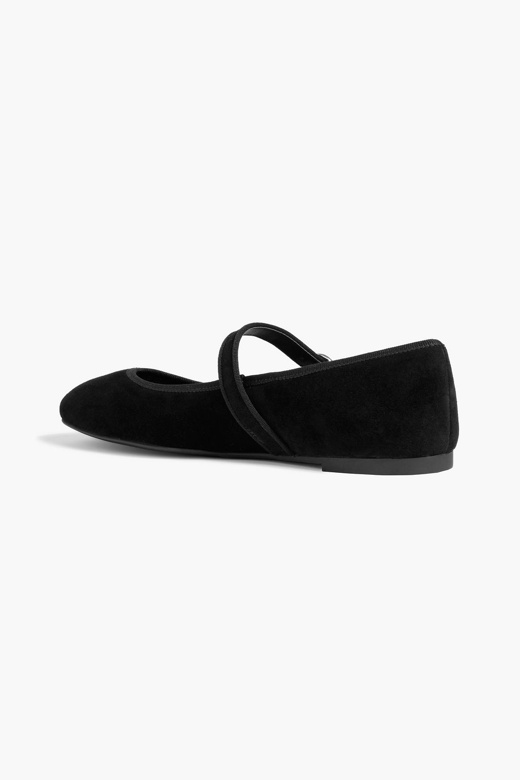 STUART WEITZMAN Alice suede Mary Jane flats