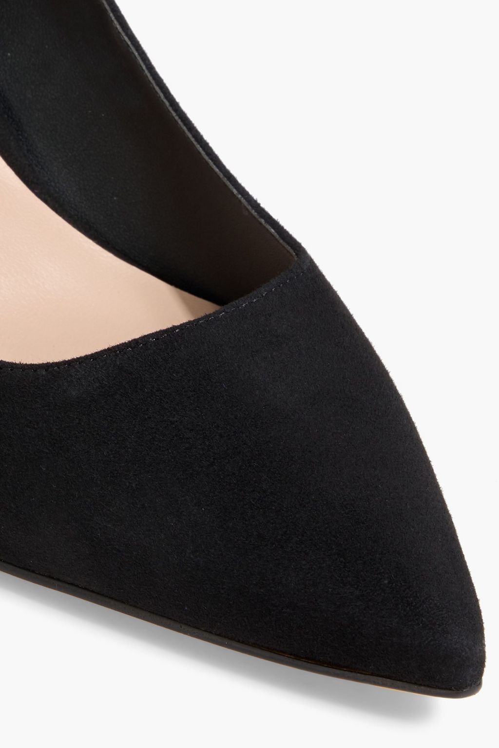 STUART WEITZMAN Leigh 75 suede pumps