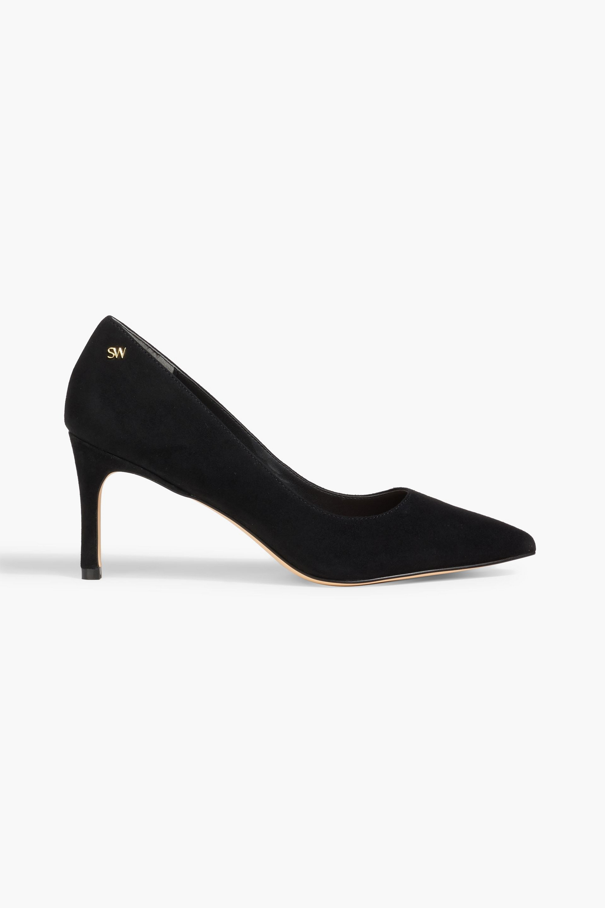 Stuart Weitzman Leigh 75 suede pumps