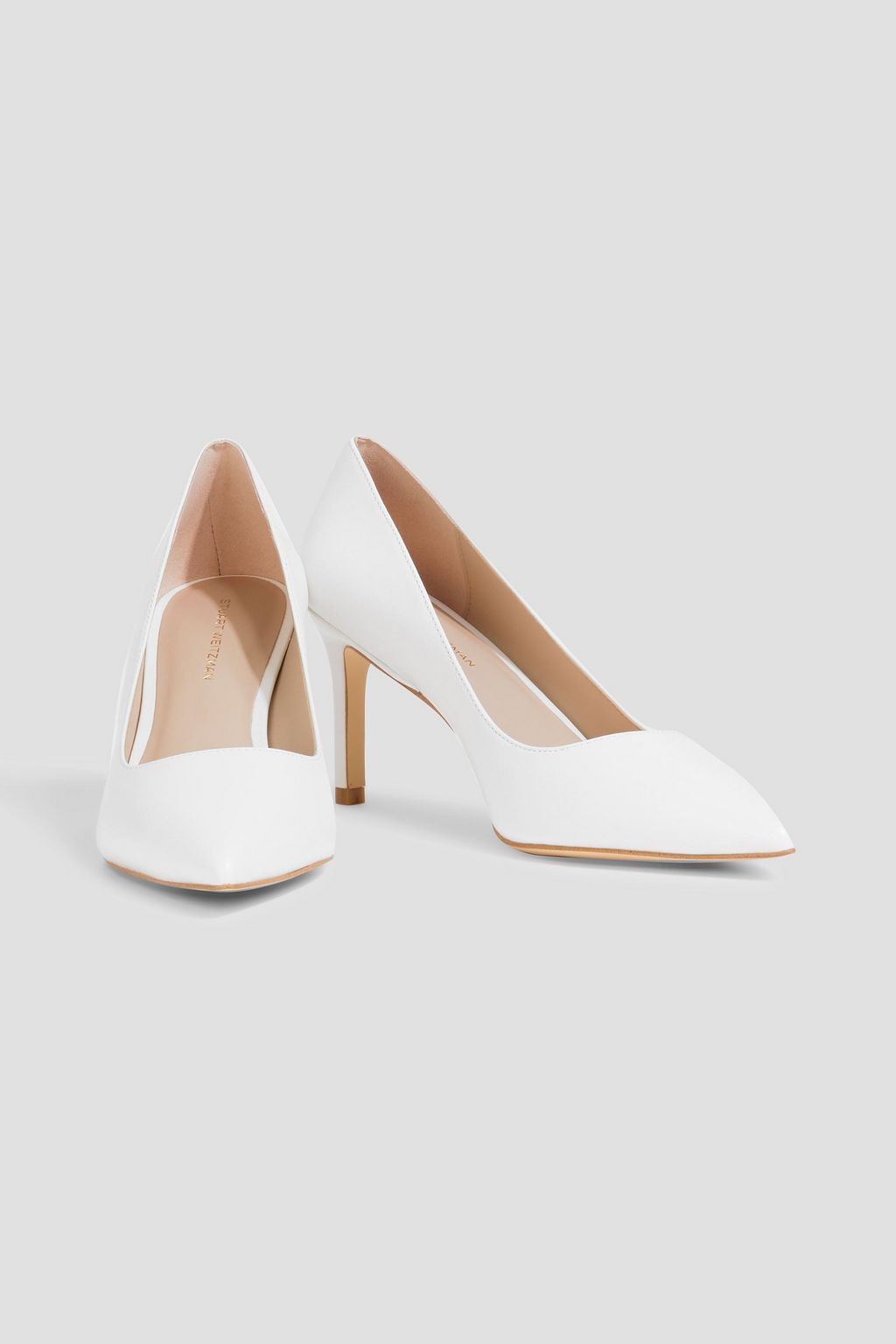 STUART WEITZMAN Leigh 75 leather pumps