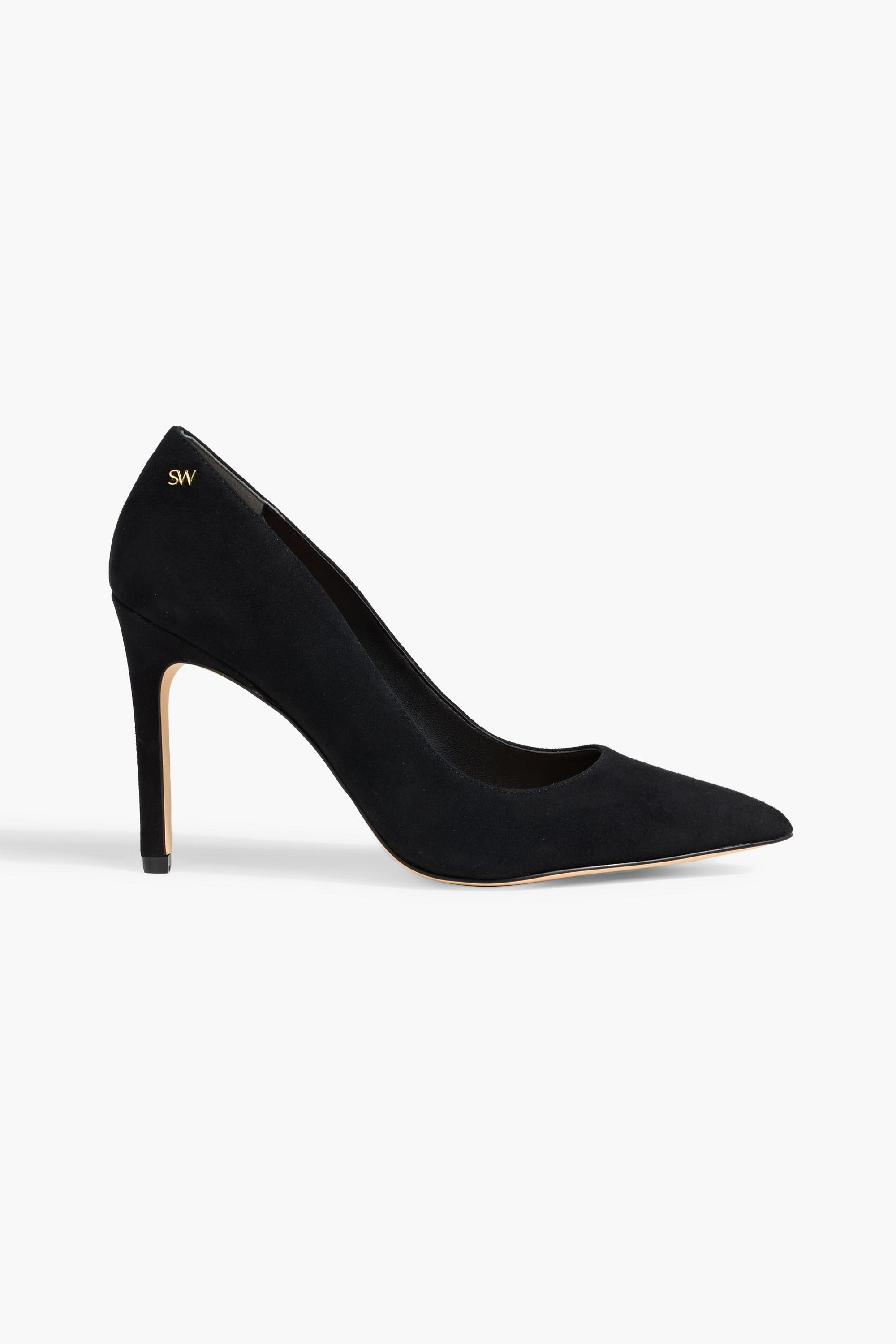 Stuart Weitzman Leigh 75 suede pumps