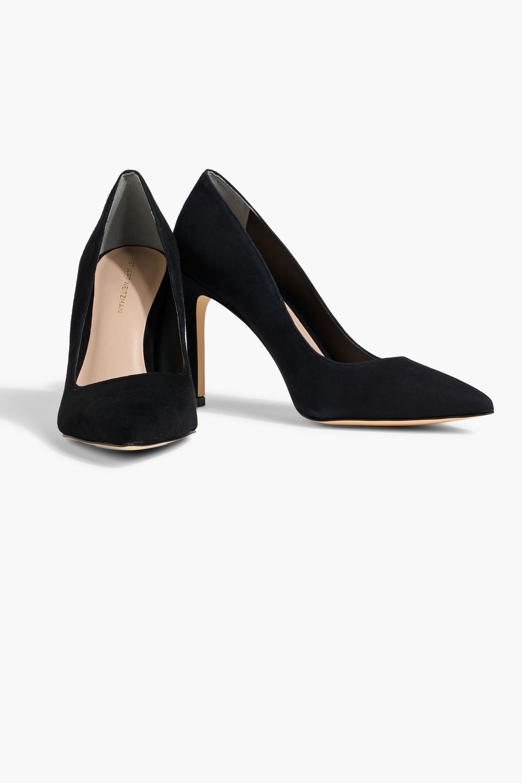 STUART WEITZMAN Leigh 75 suede pumps