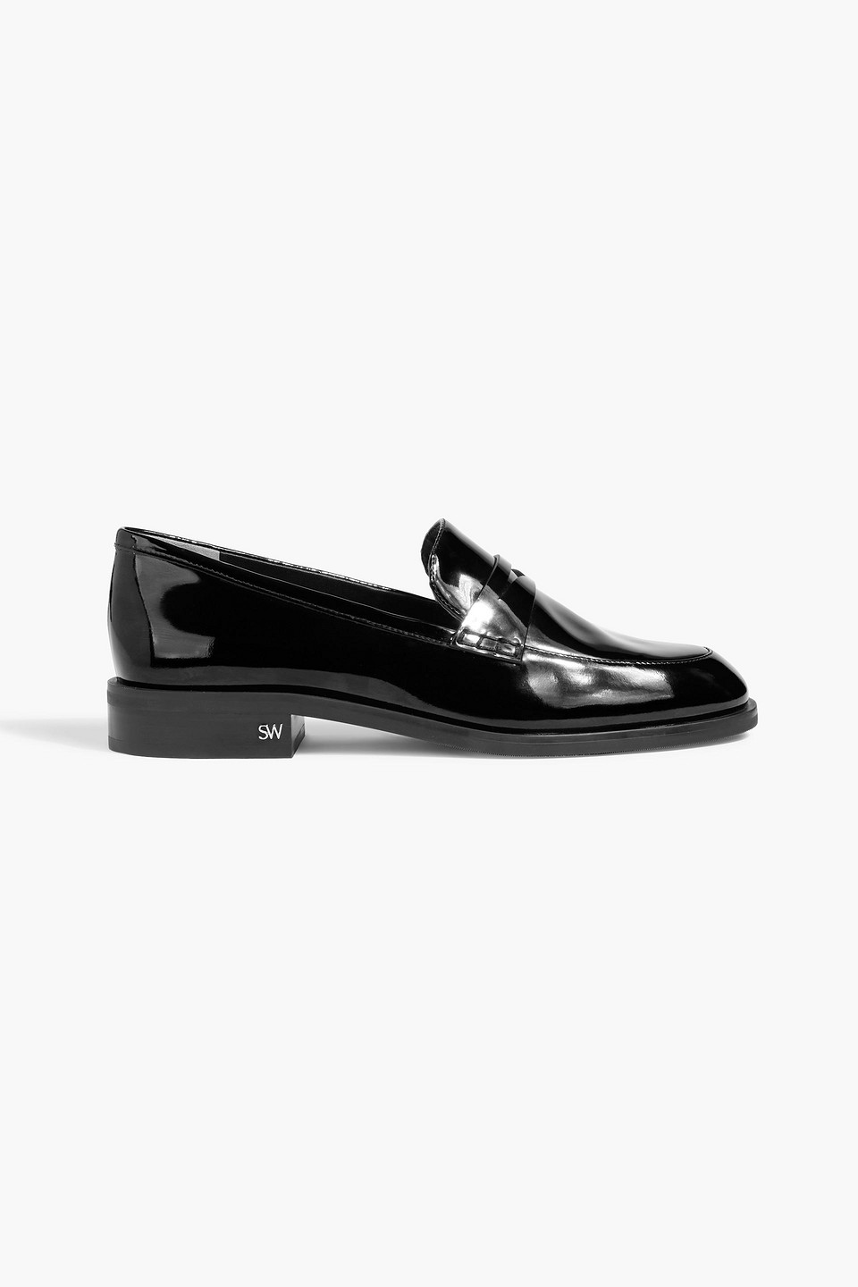 Emi patent-leather loafers