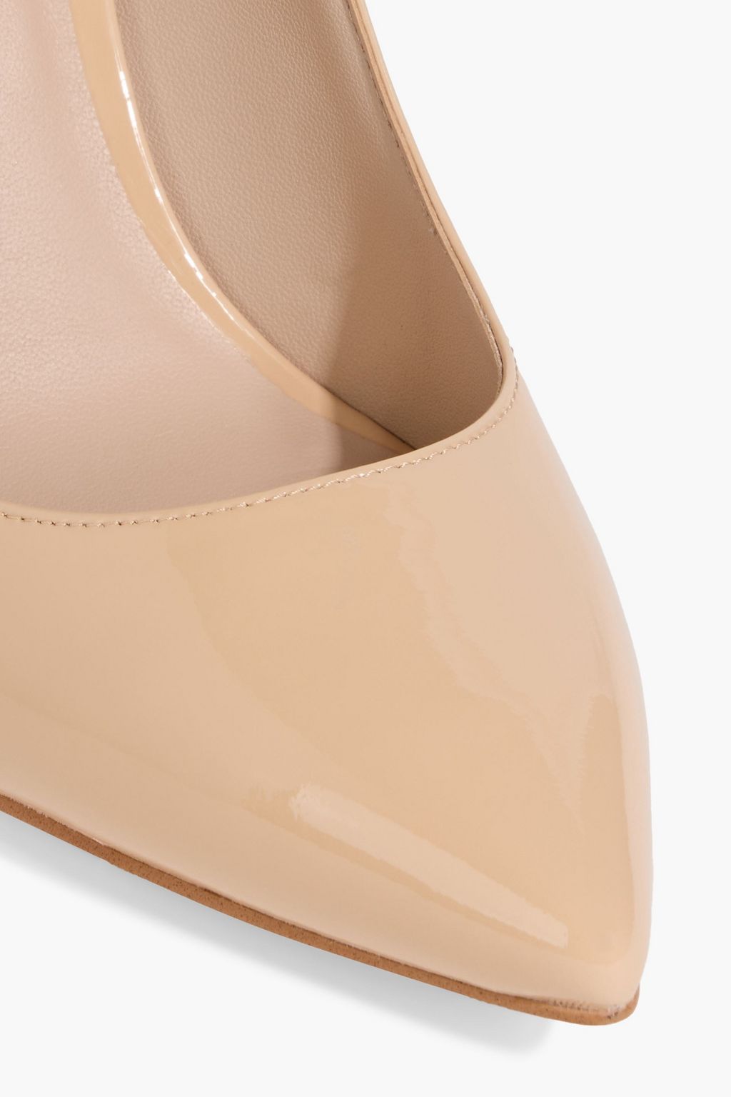 STUART WEITZMAN Leigh 95 patent-leather pumps