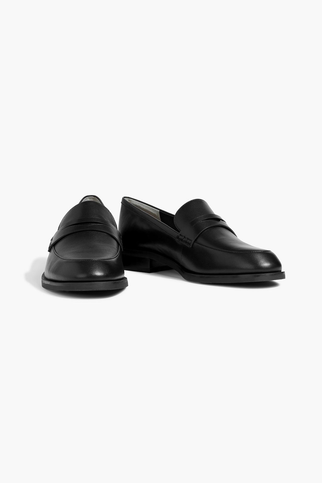 STUART WEITZMAN Emi leather loafers