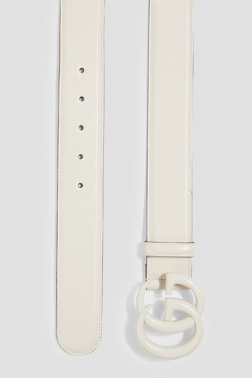 GUCCI Logo-embellished leather belt