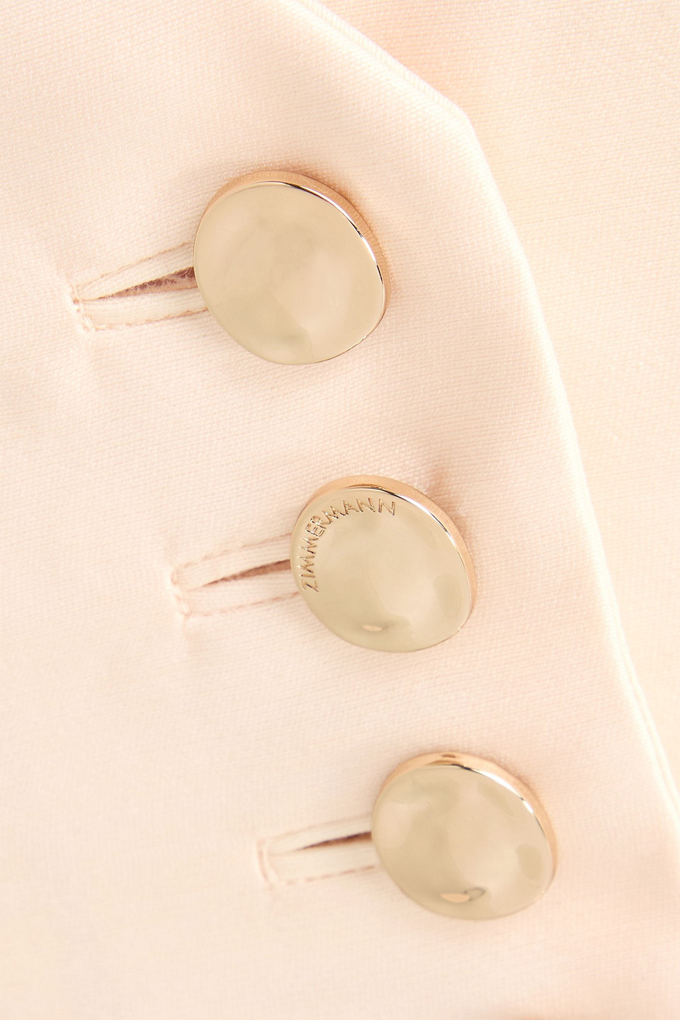 Zimmermann Wool And Silk-blend Vest In Pink