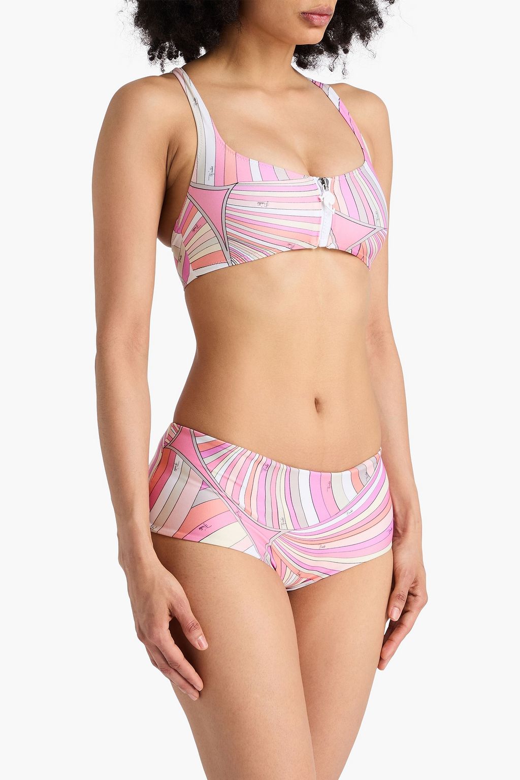 PUCCI ローライズ ビキニボトム プリント入り
